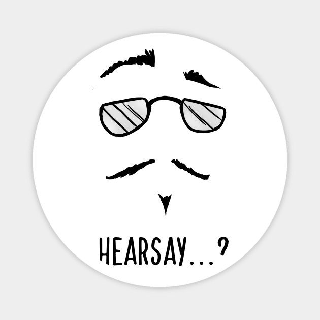 Johnny Depp Hearsay...? Magnet by Fizgigs